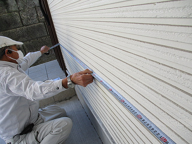 駐車場シャッターの損害調査